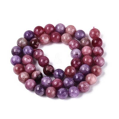 Natural Quartz Beads Strands G-N363-8mm-05-1