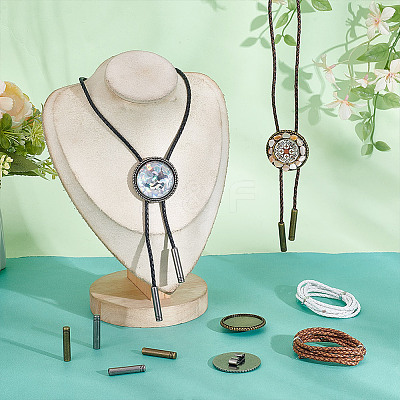 DIY Poirot Tie Accessories Kits DIY-NB0013-40-1