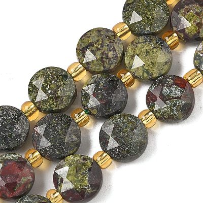 Natural Dragon Blood Beads Strands G-G271-C06-10mm-1