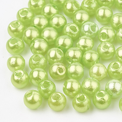 ABS Plastic Beads OACR-Q004-6mm-05-1