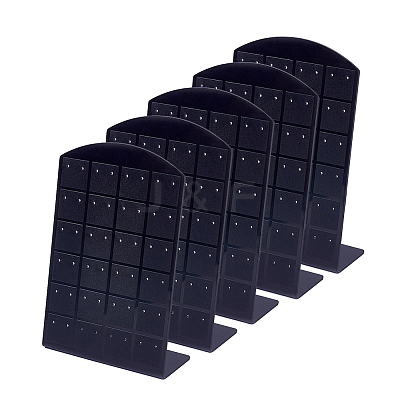 48 Holes Acrylic Earring Display LS-EDIS-WH0003-01-1