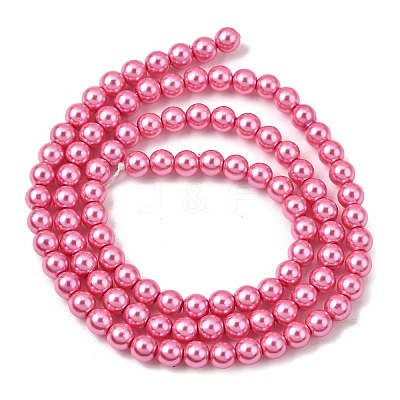 Glass Pearl Beads HY-J001-4mm-HX053-1