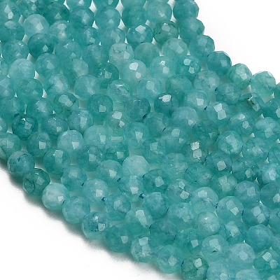 Natural Amazonite Beads Strands X-G-T152-A01-4mm-1