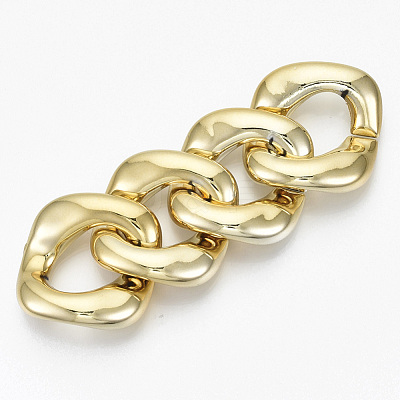 UV Plating Acrylic Linking Rings OACR-N009-003A-B02-1