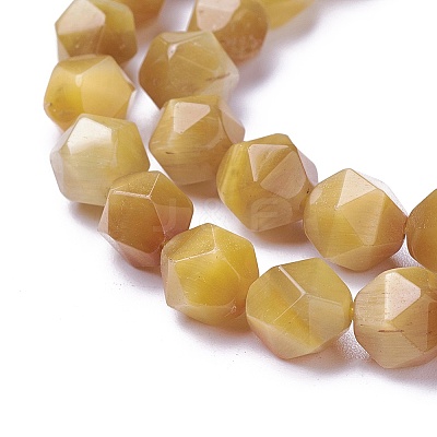 Natural Tiger Eye Beads Strands G-P424-A02-6mm-1