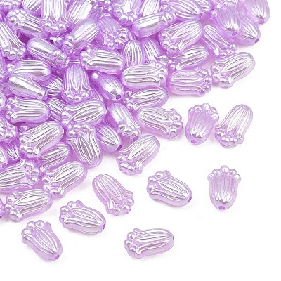 Imitation Pearl Acrylic Beads AC-CBAAA05-09B-1