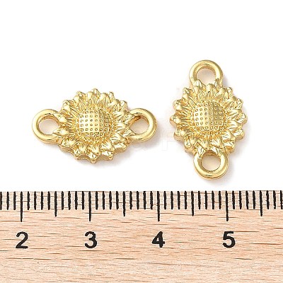 Rack Plating Brass Connector Charms KK-K346-17G-1