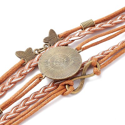 Rainbow Pride Bracelet LS-BJEW-F426-01H-1