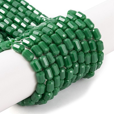 Opaque Glass Beads Strands GLAA-G112-04B-1