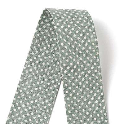 5M Cotton Linen Strar Printed Ribon OCOR-K008-01C-03-1