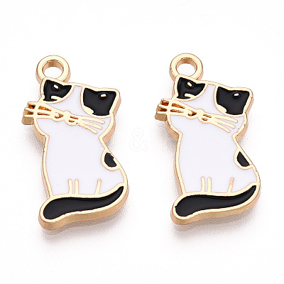 Alloy Enamel Pendants PALLOY-N170-030A-NR-1