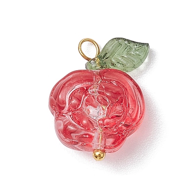 Glass Pendants PALLOY-JF02625-1