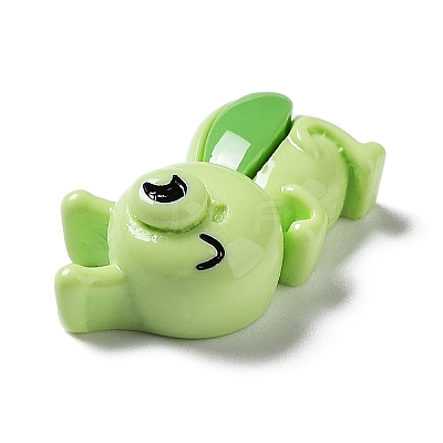 Opaque Resin Cute Insect Cabochons RESI-Q217-01B-1