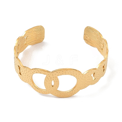 Hollow Wide Version Open Cuff Bangles BJEW-U006-03G-01-1