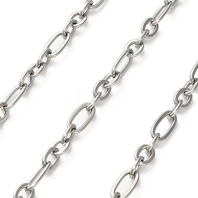 304 Stainless Steel Figaro Chains CHS-A016-72P-A-1