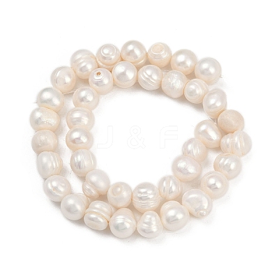 Natural Cultured Freshwater Pearl Beads Strands PEAR-I007-07Z-08C-1