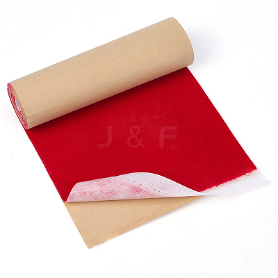 1Pc Flocking Cloth Self-adhesive Fabric DIY-CY0001-88E-1
