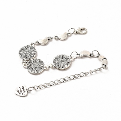 Alloy Bracelets & Anklets Making MAK-M027-02AS-1