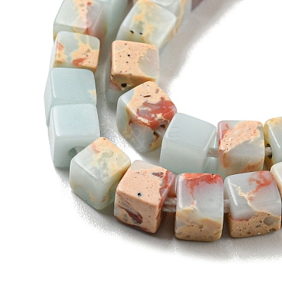 Synthetic Shoushan Stone Beads Strands G-C129-A10-01-1