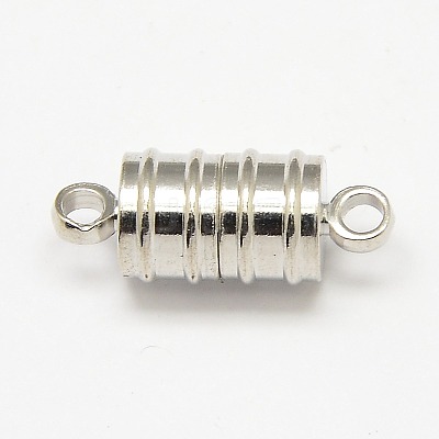 Brass Magnetic Clasps with Loops X-KK-MC028-S-1