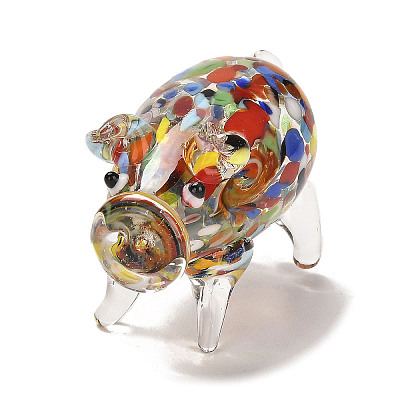 Handmade Lampwork 3D Animal Ornaments LAMP-H064-01C-1