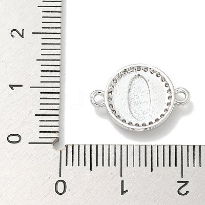 Rack Plating Brass Micro Pave Clear Cubic Zirconia Religion Virgin Mary Connector Charms X-KK-L224-094P-05-1