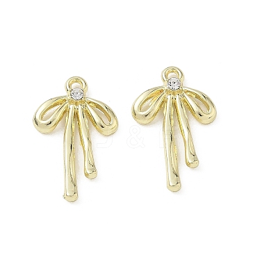 Alloy with Crystal Rhinestone Pendants RB-CBA7D90-01G-1