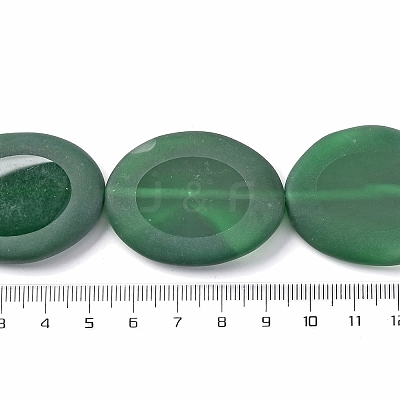 Natural Green Onyx Agate Beads Strands G-P570-B02-01-1