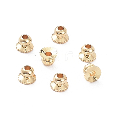 Apetalous Brass Bead Caps LS-KK-K086-20LG-1