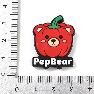 Vegetable Theme Silicone Beads PL-T045-03A-1