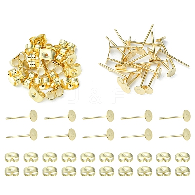20Pcs 304 Stainless Steel Stud Earring Findings STAS-YW0001-42F-1