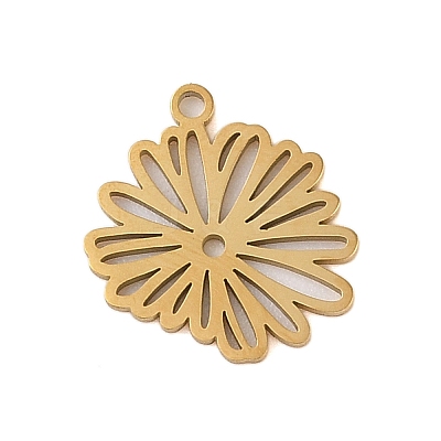 304 Stainless Steel Pendants STAS-S139-06G-04-1