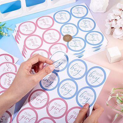 10 Sheets Paper Self Adhesive Stickers STIC-TA0002-07-1