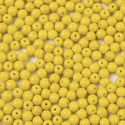 Opaque Colours Glass Beads SEED-S040-01A-12-1