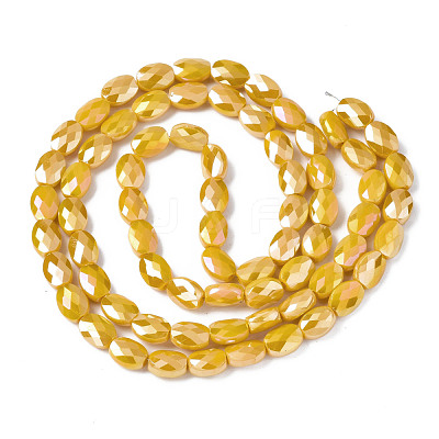 Electroplate Glass Beads Strands EGLA-S194-11A-A06-1