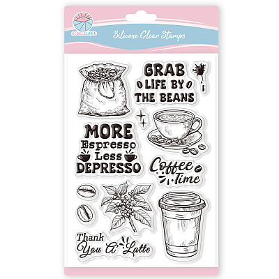 Custom PVC Plastic Clear Stamps DIY-WH0448-0835-1
