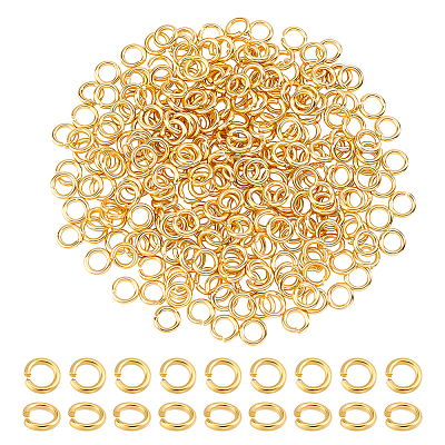 260Pcs 304 Stainless Steel Open Jump Rings STAS-ME0003-54-1