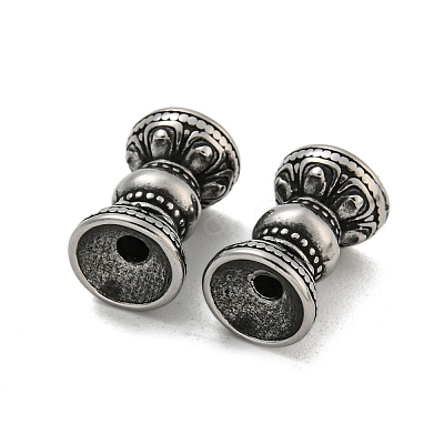 Torus 304 Stainless Steel Beads STAS-E214-03AS-1