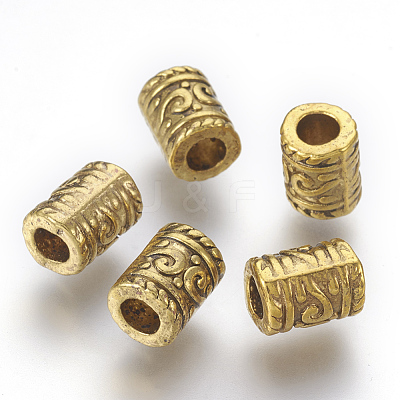 Tibetan Style Alloy Beads GLF0834Y-NF-1