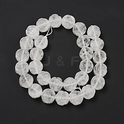 Natural Quartz Crystal Beads Strands G-D475-01C-1