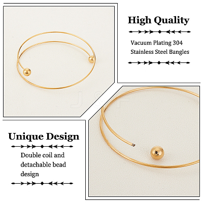 PVD Vacuum Plating 304 Stainless Steel Bangles Making MAK-OC0001-001-1