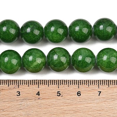 Natural Mashan Jade Graduated Beads Strands GG-CBA2AE1-A08-P-1