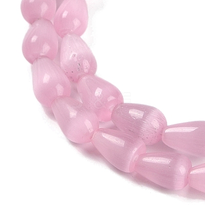 Cat Eye Beads Strands X-CE-U001-02B-1