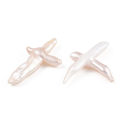 Natural Baroque Pearl Keshi Pearl Beads PEAR-NB0001-53-1
