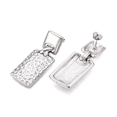 Non-Tarnish 304 Stainless Steel Stud Earrings for Women EJEW-N054-17P-1