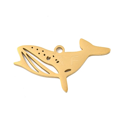 Ion Plating(IP) 304 Stainless Steel Pendants STAS-B056-10G-08-1