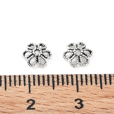 925 Sterling Silver Bead Caps STER-A041-05AS-1