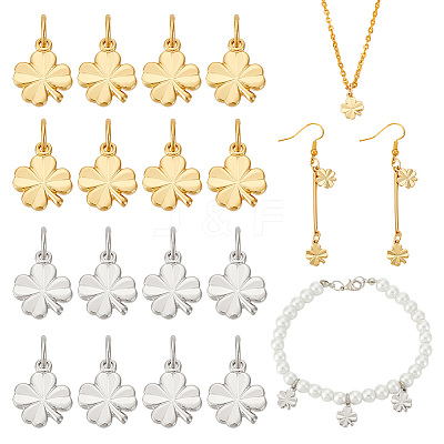 Brass Charms KK-BC0004-40-NR-1