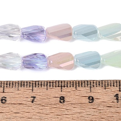 Electroplate Mixed Styles Glass Beads Strands EGLA-N022-10A-A02-1
