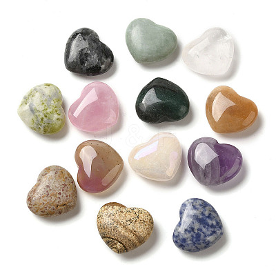 Natural Mixed Gemstone Healing Stones G-K354-09-1
